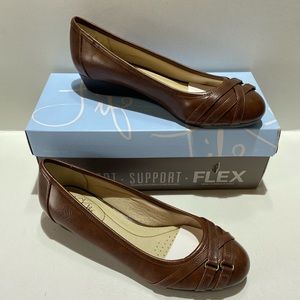 lifestride flair women's wedges